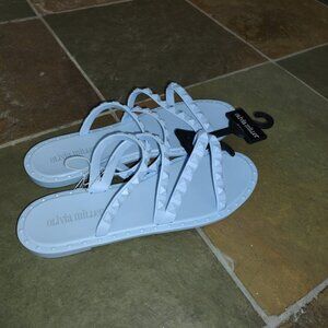 New Olivia Miller Sandals Flip Flops size 8 and 10
